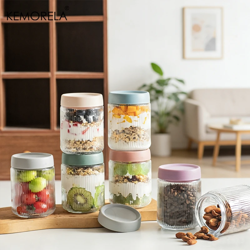 1 Stück Luftdichtes Glas-Frisc – Meal Prep Overnight Oats Bewertung und Preis