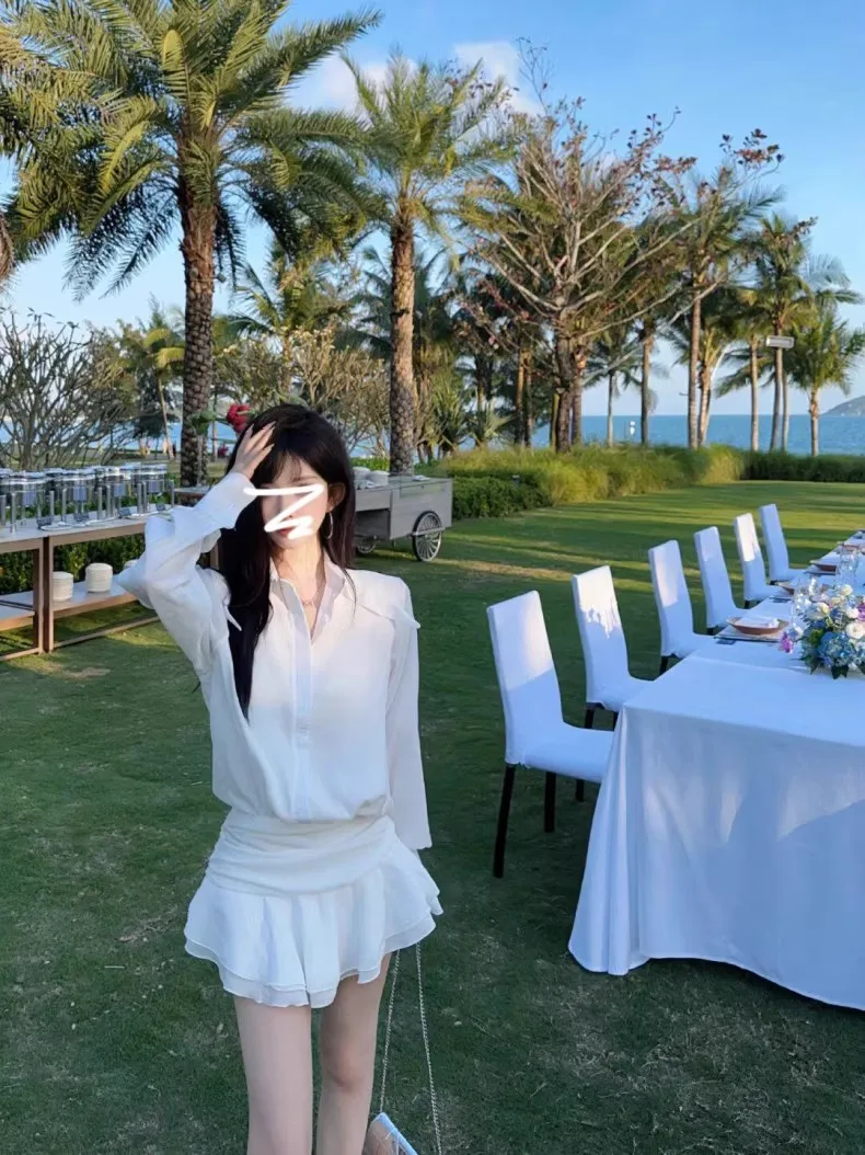 فساتين نسائية بأكمام طويلة فستان Quinceanera أخضر شتوي صوف رمادي رقبة عالية مضلع مستقيم سهل الكل مباراة متعدد الاستخدامات حار