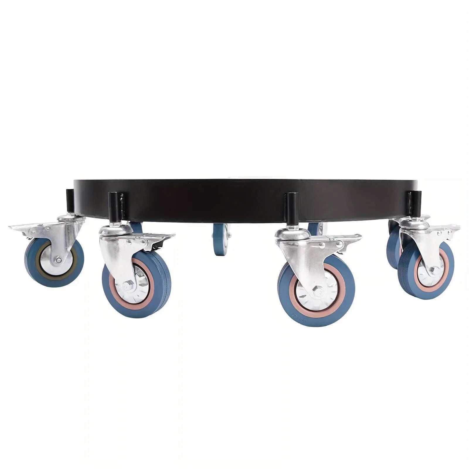 55 Gallon Drum Dolly Barrel Dolly Carts Drum Dolly With 8 Wheels Q235 Steel
