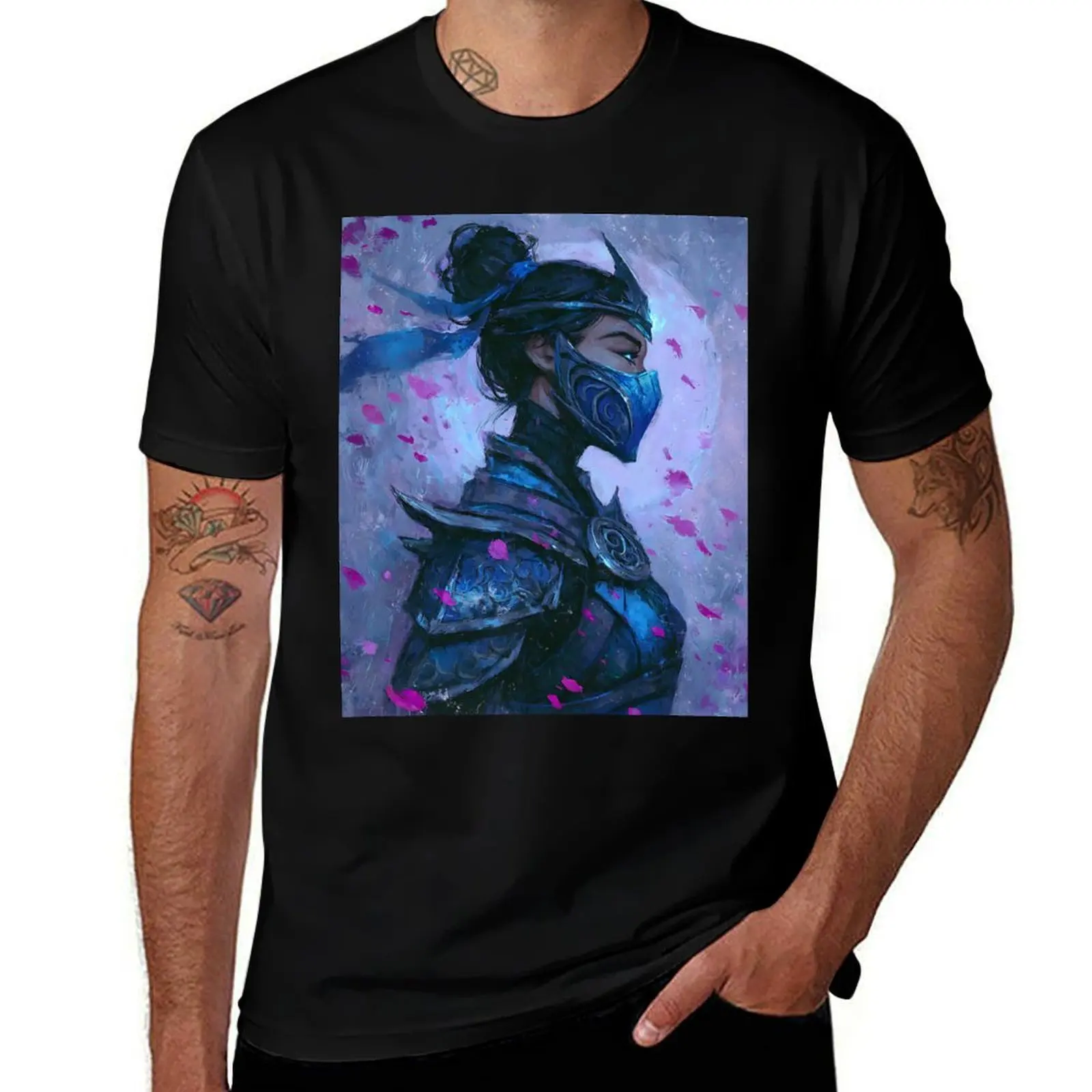 

Fan Blade Kitana Mortal Kombat T-Shirt oversized t shirt aesthetic clothes funny costumes black t-shirts for men