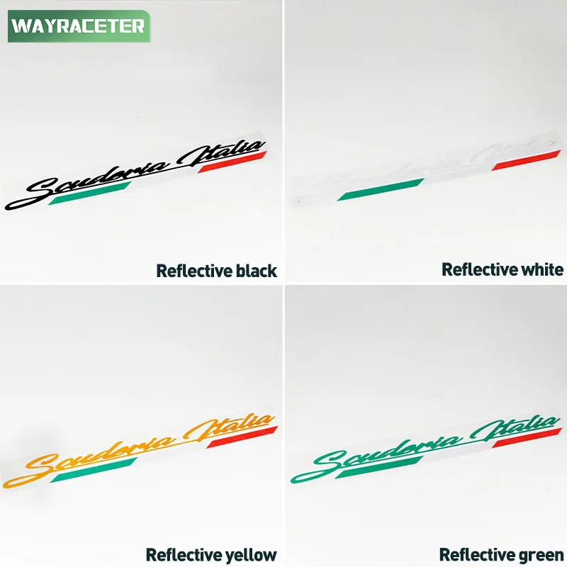 Autocollants Fenêtre Latérale Alfa Romeo - Pour Giulia, Giulietta, Stelvio, Mito - Rouge (Lot De 2)