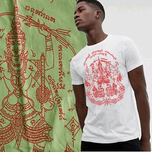 Футболка для тайского бокса, тайского бокса, Sak Yant deity, татуировка, тайского боксера, футболка для боевого искусства