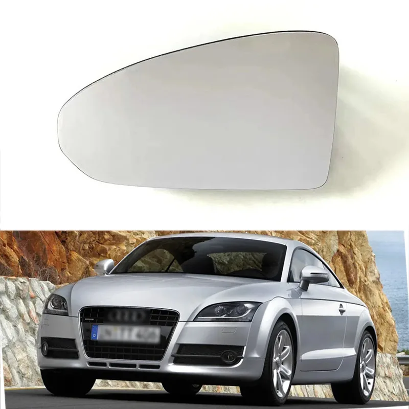 Suitable for 06-15 Audi AUDI TT reversing lens heated rearview lens reflector replacement