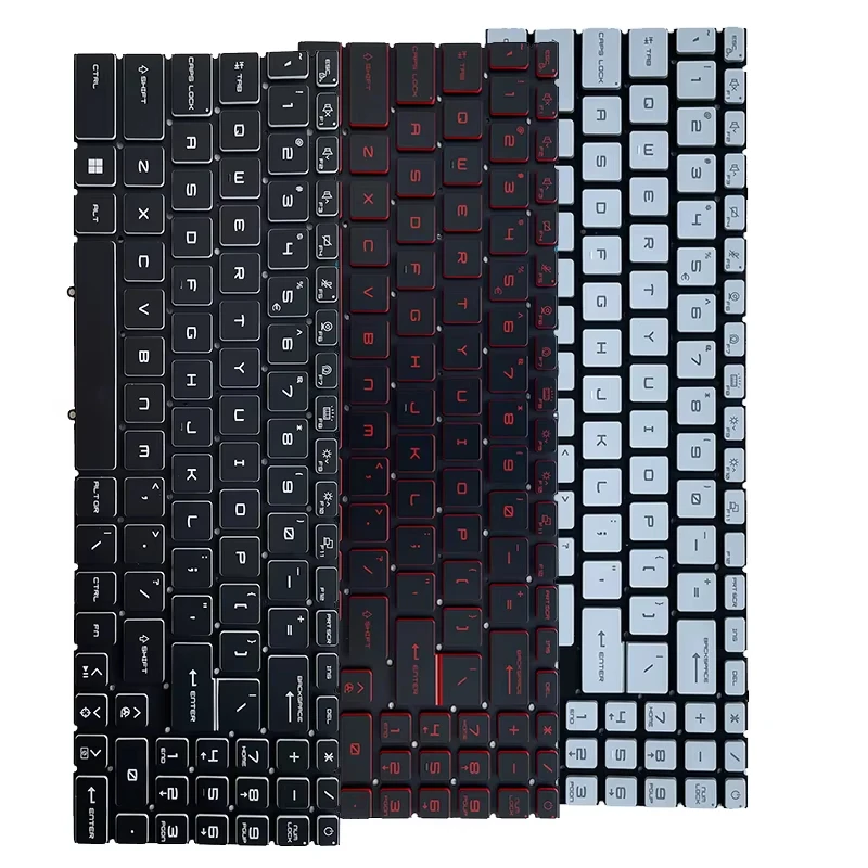 Klawiatura do laptopa US/RU/AR/SP dla MSI GF66 GF76 GP66 GP76 GL66 GL76 GT77 GS77 WF66 WF76 M16 Z16 Z16P Z17 Z17HX MS-1581 1582 1583 — zdjęcie produktu 4