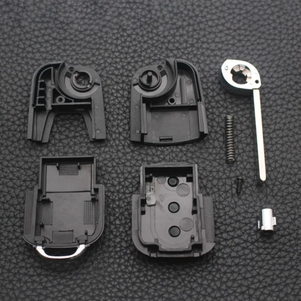 3 pulsanti Car Key Shell accessori per auto Flip pieghevole sostituzione portachiavi a distanza lama non tagliata custodia a distanza Fob per Lifan