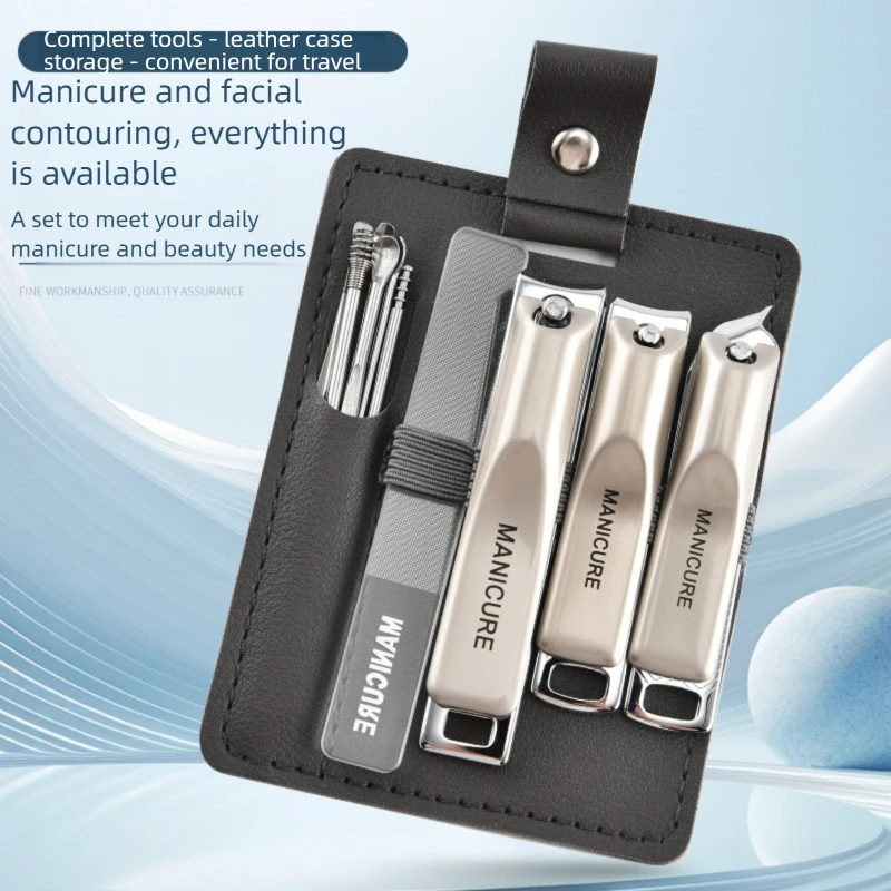 

Heavy Duty Stainless Steel Pedicure Kit, Large Nail Clippers For Thick Toenails, Professional Toenail Lifter Manicure Tool Set