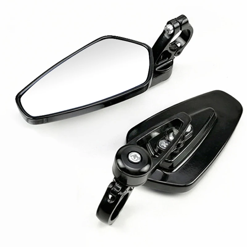EADavid-Rétroviseurs de moto universels, guidon d'extrémité de barre de scooter, accessoires de rétroviseur, 7/8 ", 22mm, 1 paire