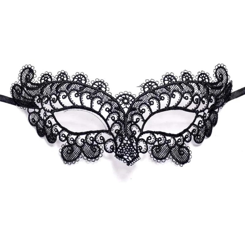 Ecoparty Zwart Kat Kostuum voor Vrouwen met Maskerade Masker, Kanten Kat Oren Hoofdband & Choker Ketting voor Volwassenen Vrouwen