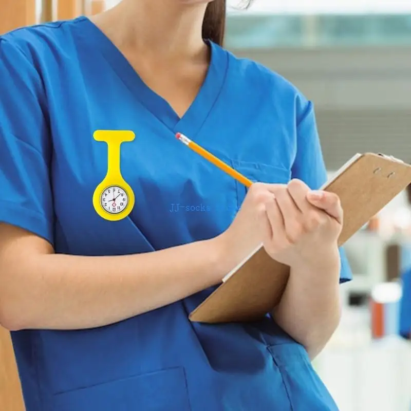 37JB Hospital Grade Silicone Watch Protector For Nurses Flexible And Long Lasting With Convenient Pin Attachment