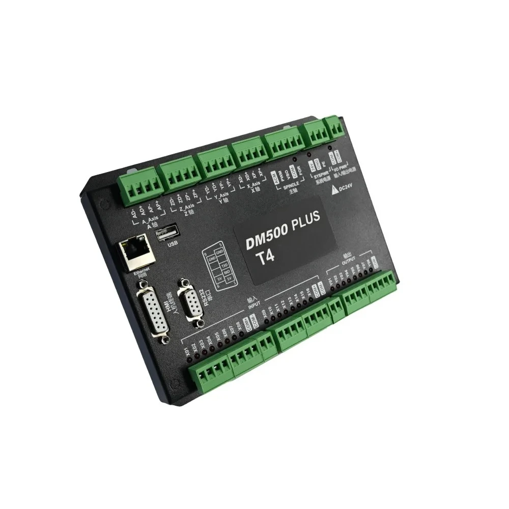 DM500Plus 4axis CNC Handle Motion Controller M150 500KHz Pulse U-disk Read G-CODE for Stepper Motor CNC Engraving Control System
