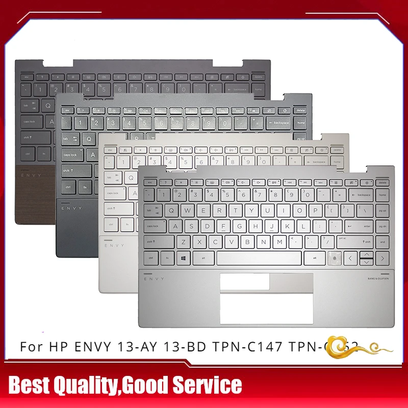 

New/Orig Keyboard For HP ENVY 13-AY 13-BD TPN-C147 TPN-C152 Palmrest US Keyboard with Backlit Top Case L94518-001