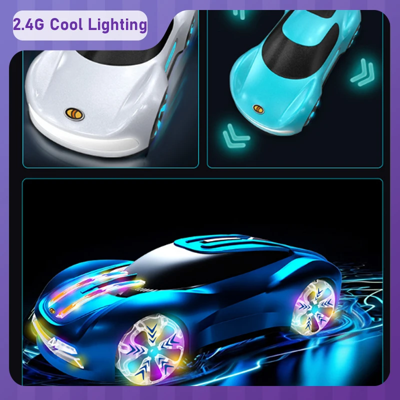 

New selling JJRC RC 2.4G competitive intelligent lighting new energy concept car wireless toy remote control car children's gift
