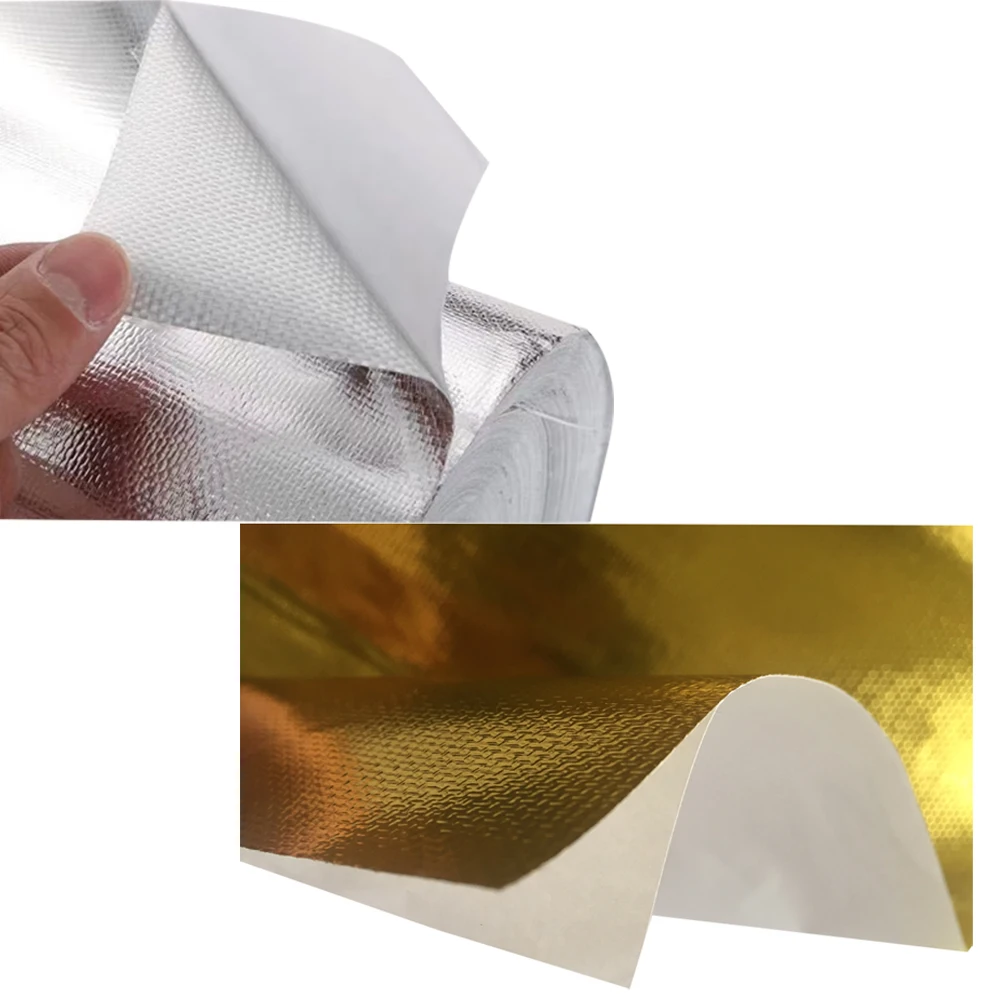 2.5/5/10cm 1m 2m 5m 10m Car Motorcycle Exhaust Wrap Pipe Header Heat Insulation Roll Tape Turbo Heat Exhaust Thermal Wrap Tape - Image 5