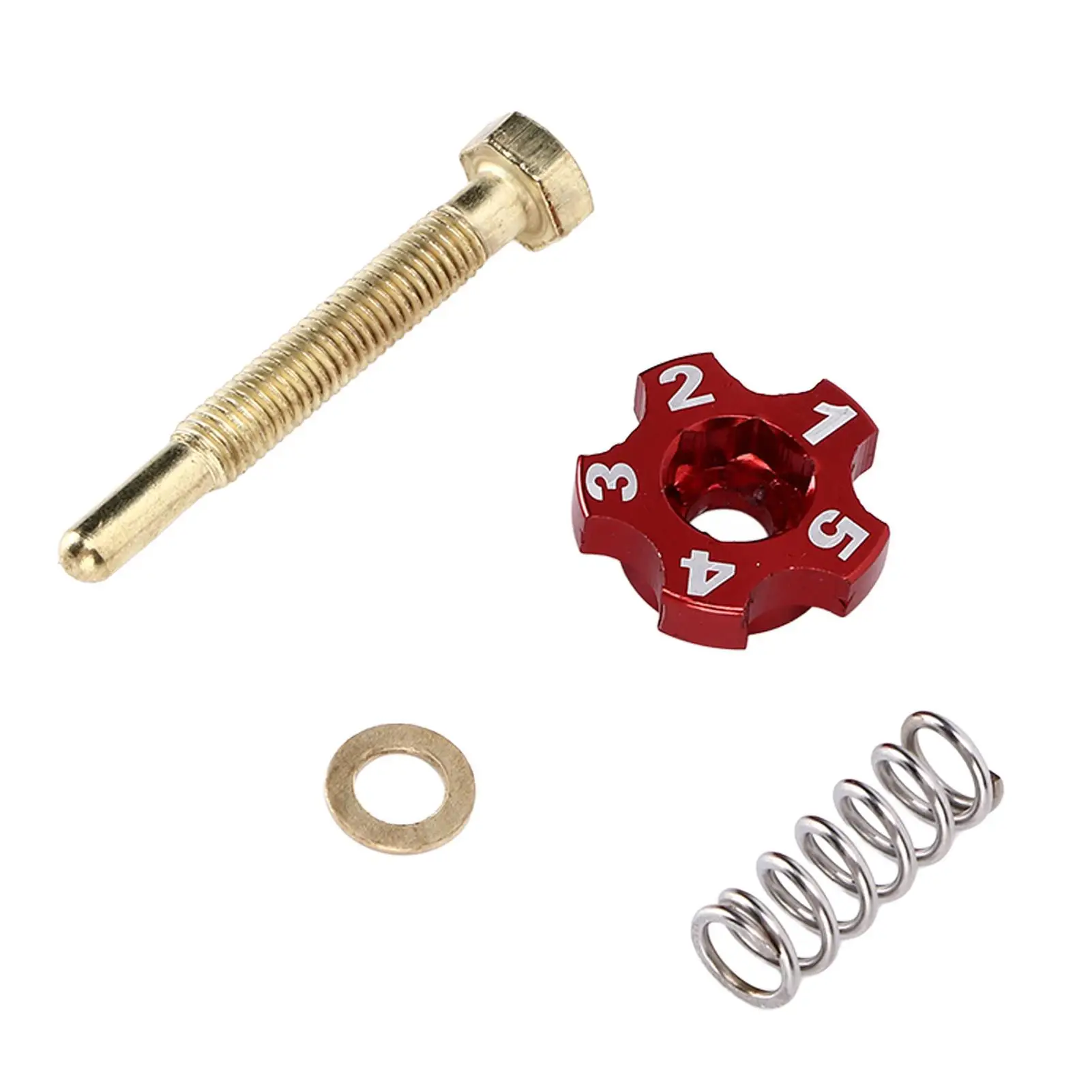 Mengselschroef Hoge sterkte Oxidatieweerstand Carburateur Stelschroef Gemakkelijk aan te passen Praktisch Duurzaam voor motorfietsen