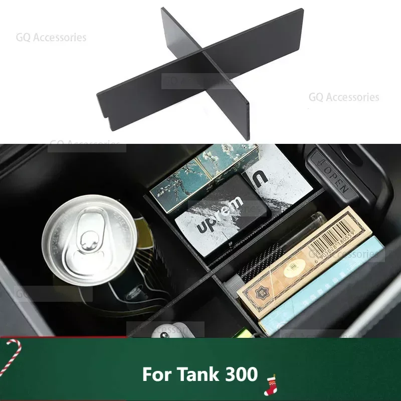 

New! For WEY GWM Tank 300 2021 2022 2023 Car Styling Central Armrest Box Storage Box Store Miscellaneous Items Partition Accesso