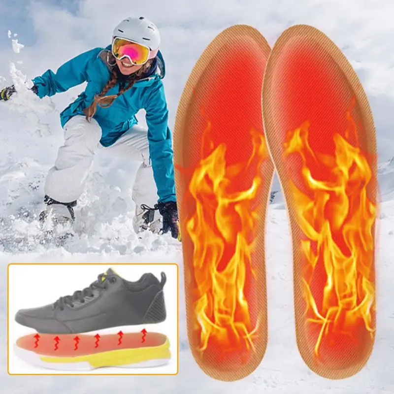 Winter selbst heizende Einweg-Einlegesohlen Füße warme Thermos chuhe Pads Einsätze für Männer Frauen Sportschuhe Stiefel Walking Warmer Pads