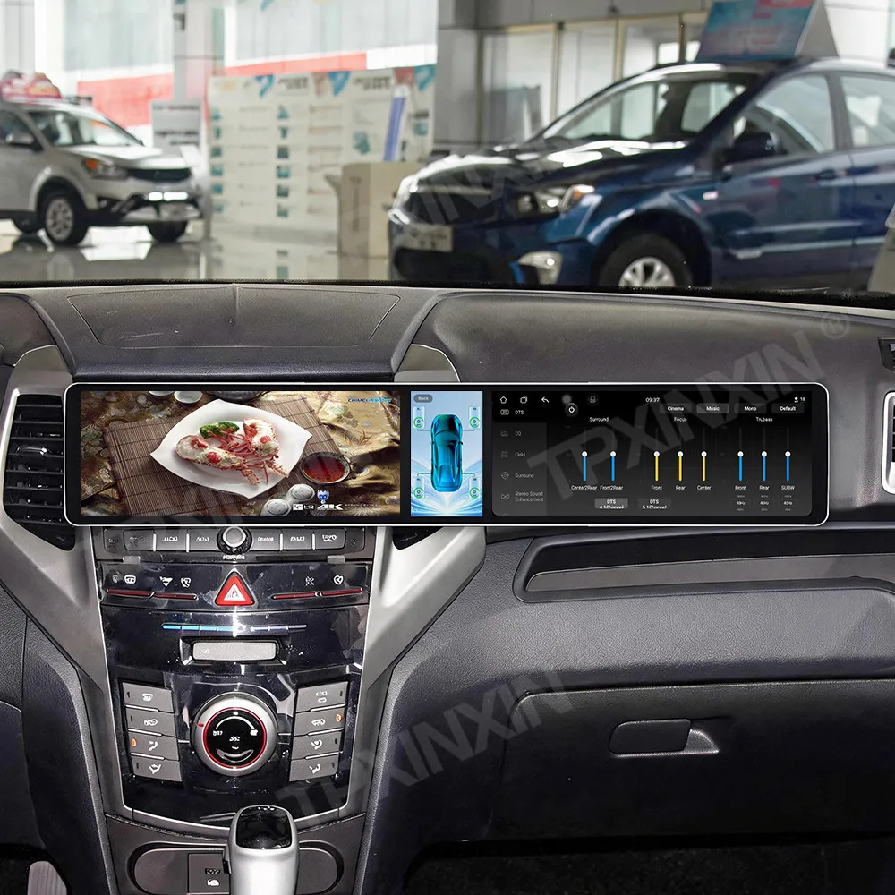 Car Accessories Radio For Ssang Yong Tivoli 2015-2019 Android Auto GPS Navigation Multimedia Stereo Receiver Head Unit Offline