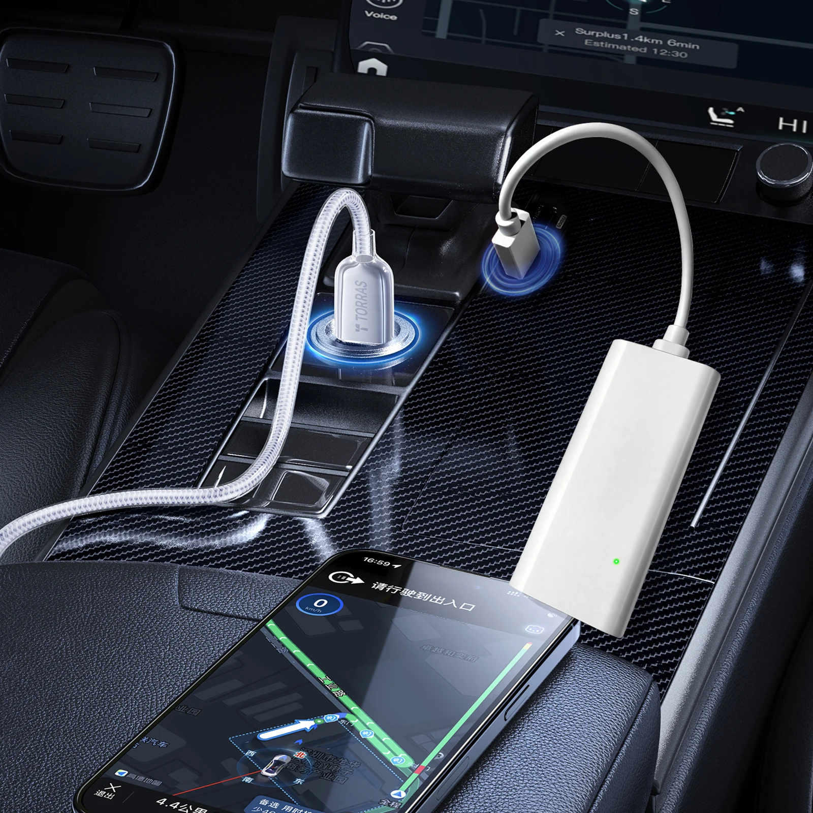 OSSURET Wireless WIFI Network USB Dongle Portable Hotspot 4G multiple frequency bands Carplay for Car Radio Multimedia Player
