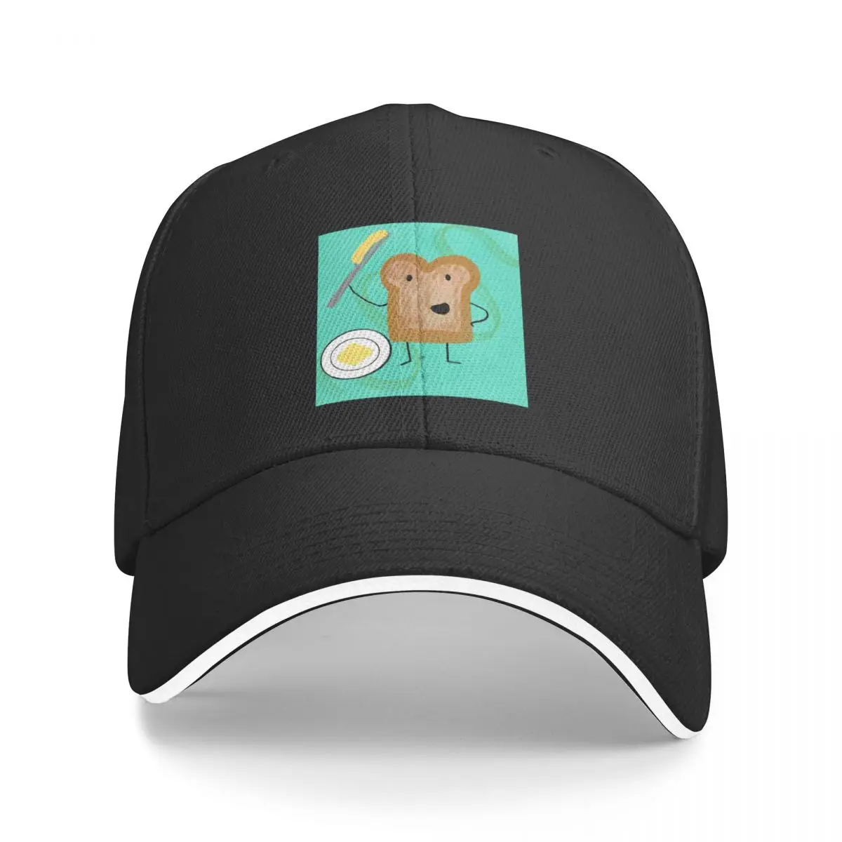 Toast Baseball Cap Hat Baseball Cap Anime Caps Women Men's