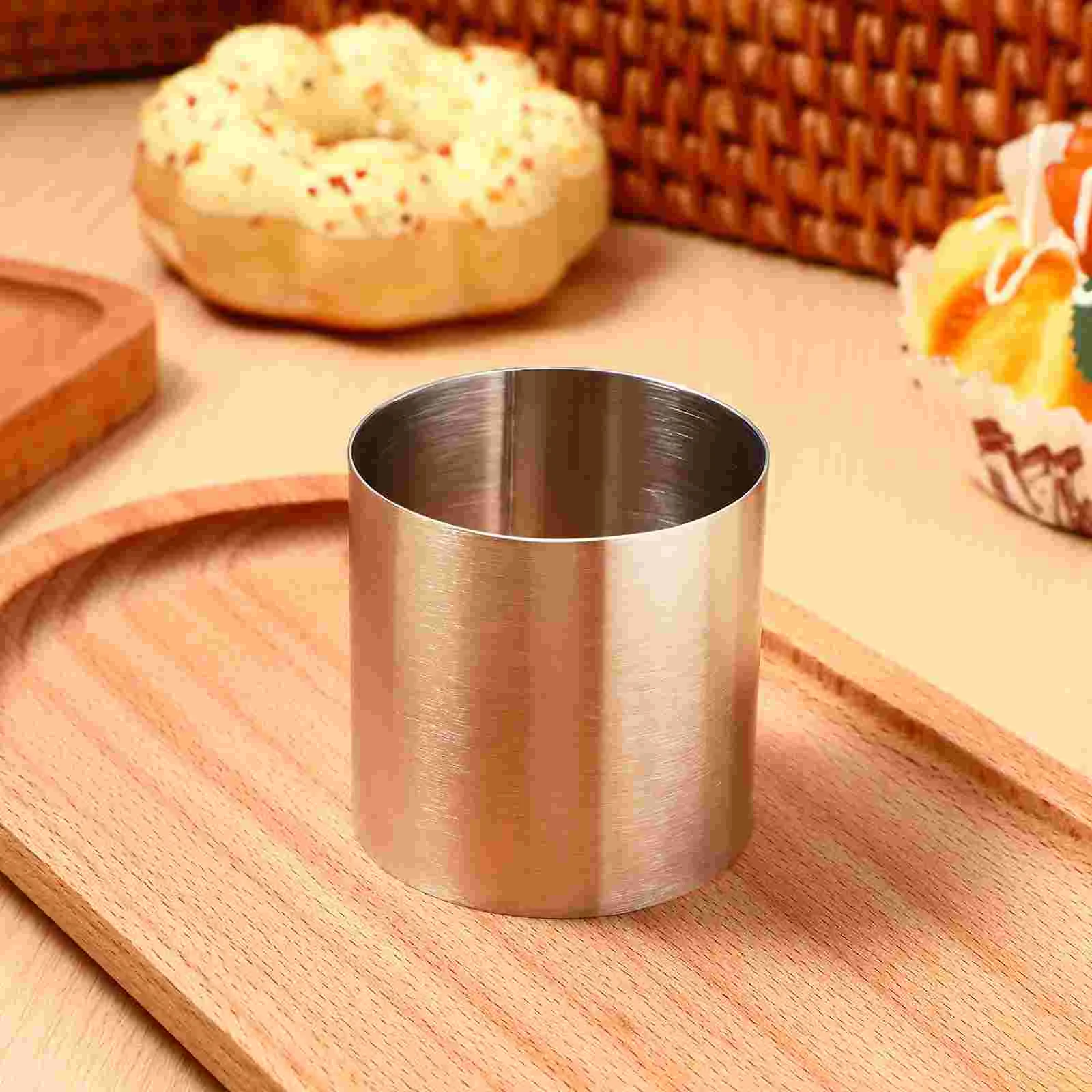 Steel Cake Rings Round Mousse Circle Baking Pan Mini Mold Stainless Tiramisu High Quality DIY Child