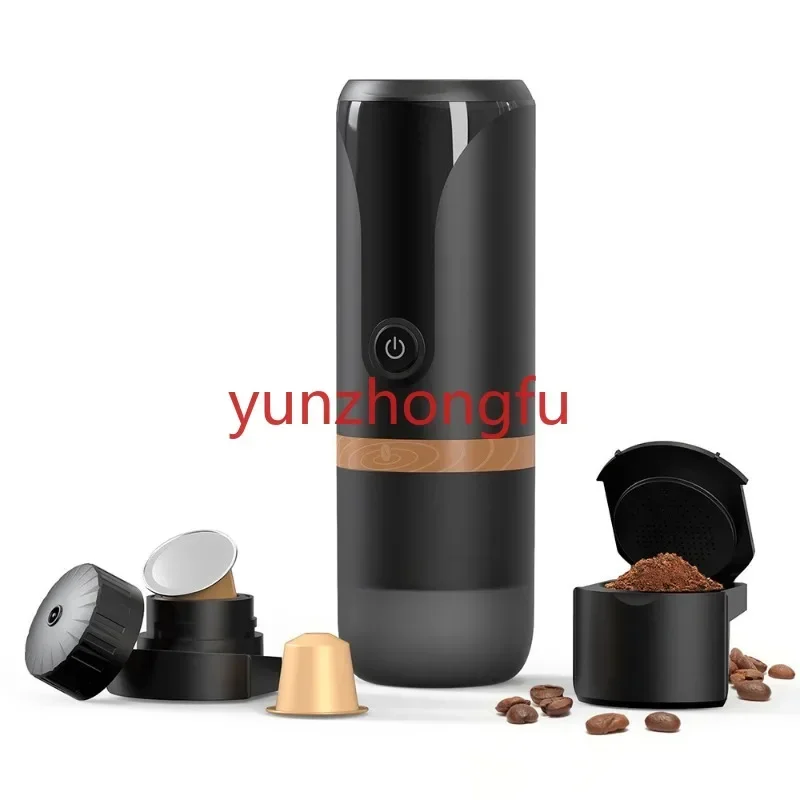 

Portable Coffee Machine Espresso for Car & Home Rechargeable 20Bar DC12V Coffee Maker Fit Nespresso Capsule Coffee Powder 20 Bar