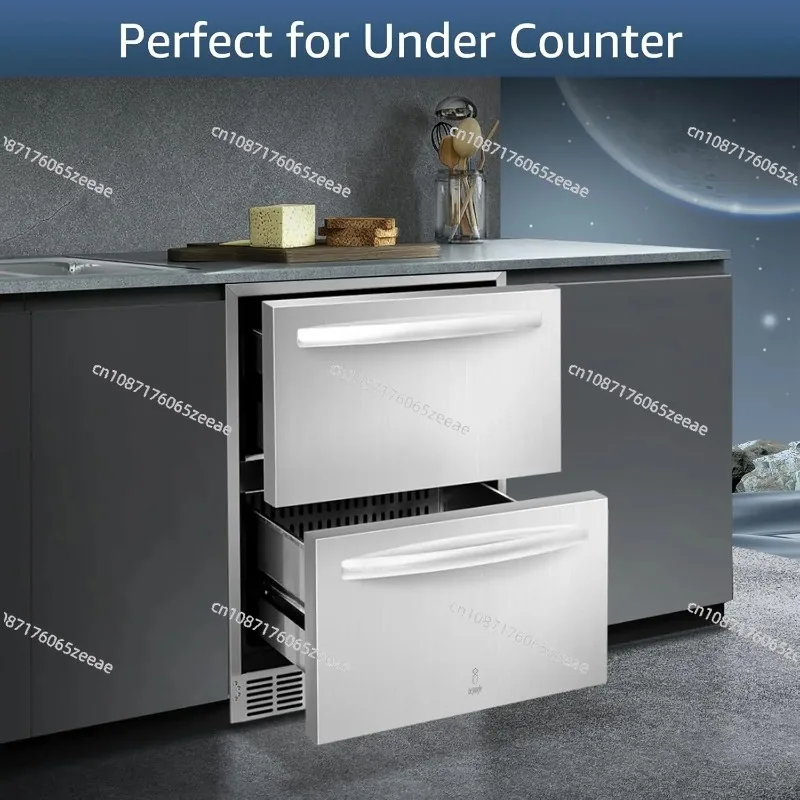 Outdoor Fridge for Patio Wine and Beverage Refrigerator Under Counter Fridge Ideal