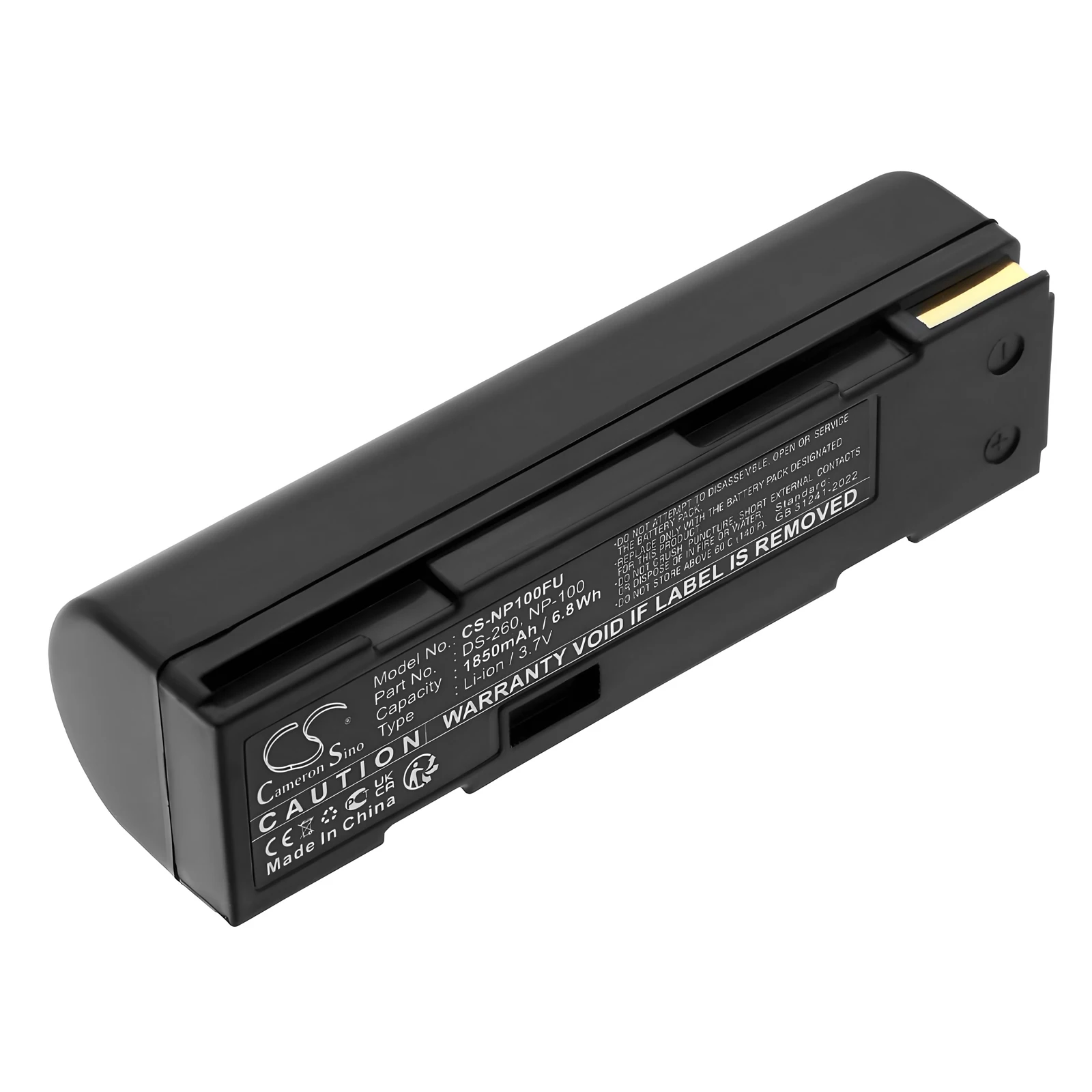 

Li-ion Camera Battery for Fujifilm,3.7v,1850mAh,RDC-i700 PDR-M3 DS260 DX-9 FINEPIX MX-600 MX-500 GC-S5 GC-QX3HD