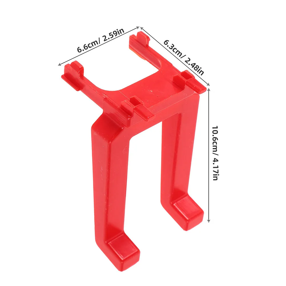 2Pcs Plastic Hooks for Pegboard Car Detailing Tools Spray Bottle Hook Can Organizer Wall Hanging Storage System Easy Install