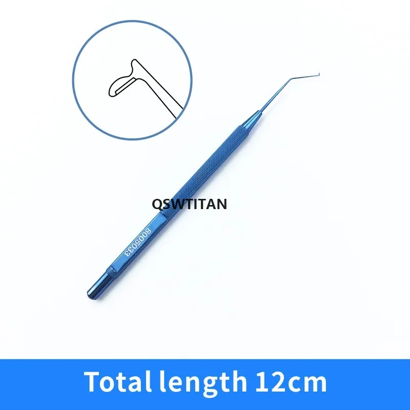 Gancio per vivavoce per pupilla piccola Fukasaku da 1 pezzo - Strumento chirurgico per occhi di precisione