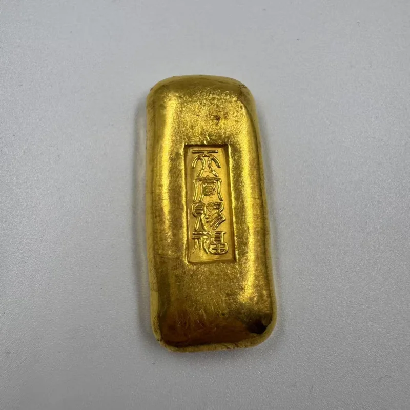 , , copper , , Chen Er Lang's "Ten-Point " small bars, pure red gold ingots, decor