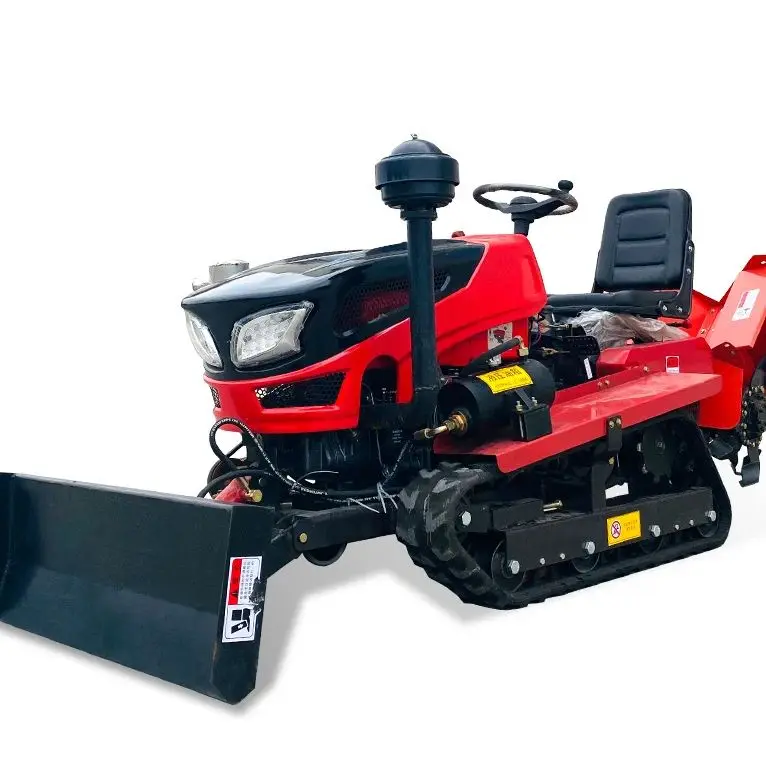 

Customized 80HP Diesel Tiller High Power Multiple Function Farmland Cultivation
