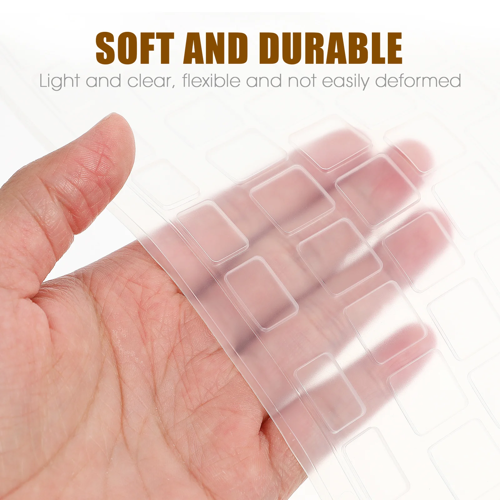 Waterproof Keyboard Cover Skin for Laptops 1 Piece Silicone Protective Film Spill Resistant Washable Thin Layer Guard