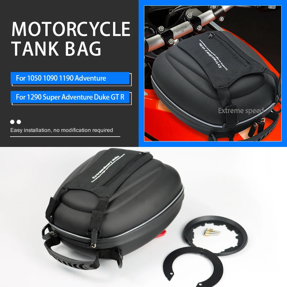 

Detachable Tanklock Flange Tank Bag Luggage For 1050 1090 1190 Adventure 1290 Super Adventure Duke GT R Motorcycle bags