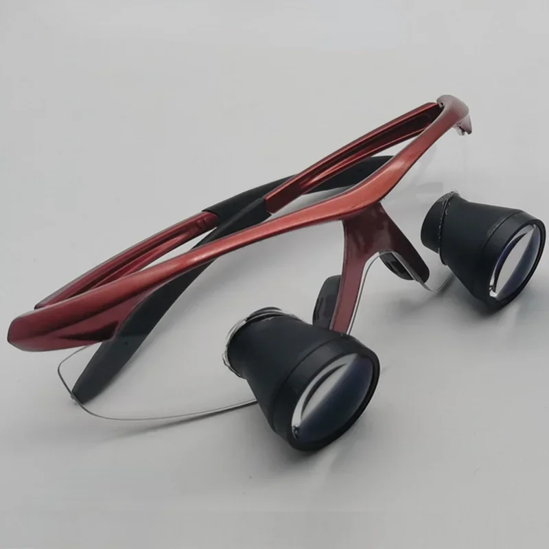 Ttl Binocular Ocular Lupa Dental Cirurgia Médica Lupa Dentista 3345cm de Longa Distância de Trabalho 2.5x 3.5x