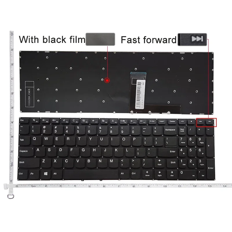 US/RU/SP Keyboard For Lenovo Ideapad  310-15 110-15 110-15ISK 510-15 510s-15ISE/IKB V310-15ISK/IKB E52-80 110-15IKB/ACL/IBR/AST