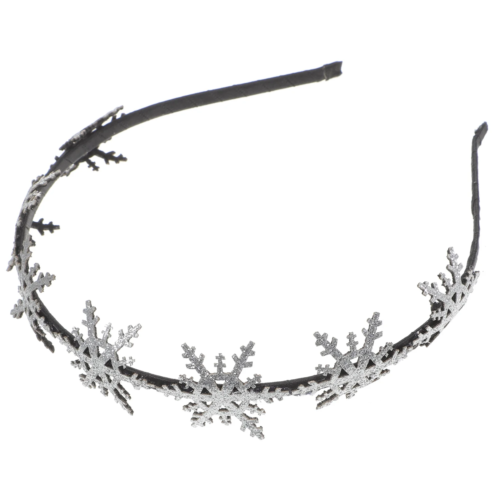 

Christmas Hair Band with Snowflake Design Hair Hoop Lightweight Party Favor Festive Headwear for Silver
