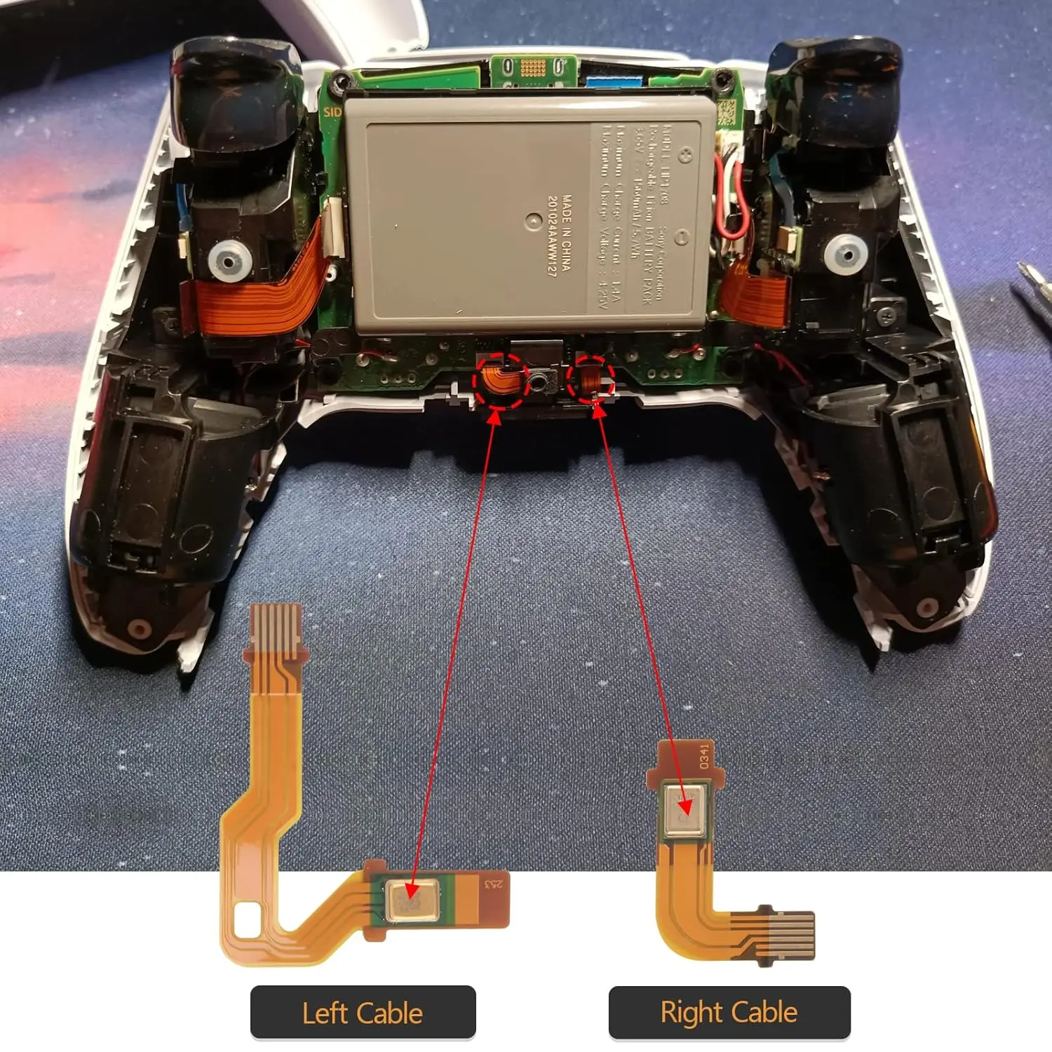 1sets Microphone Flex Cable Replacement for PS5 V1 V2 V3 Wireless Controller Inner Mic Ribbon Cable for Playstaion 5 Accessories - view 5