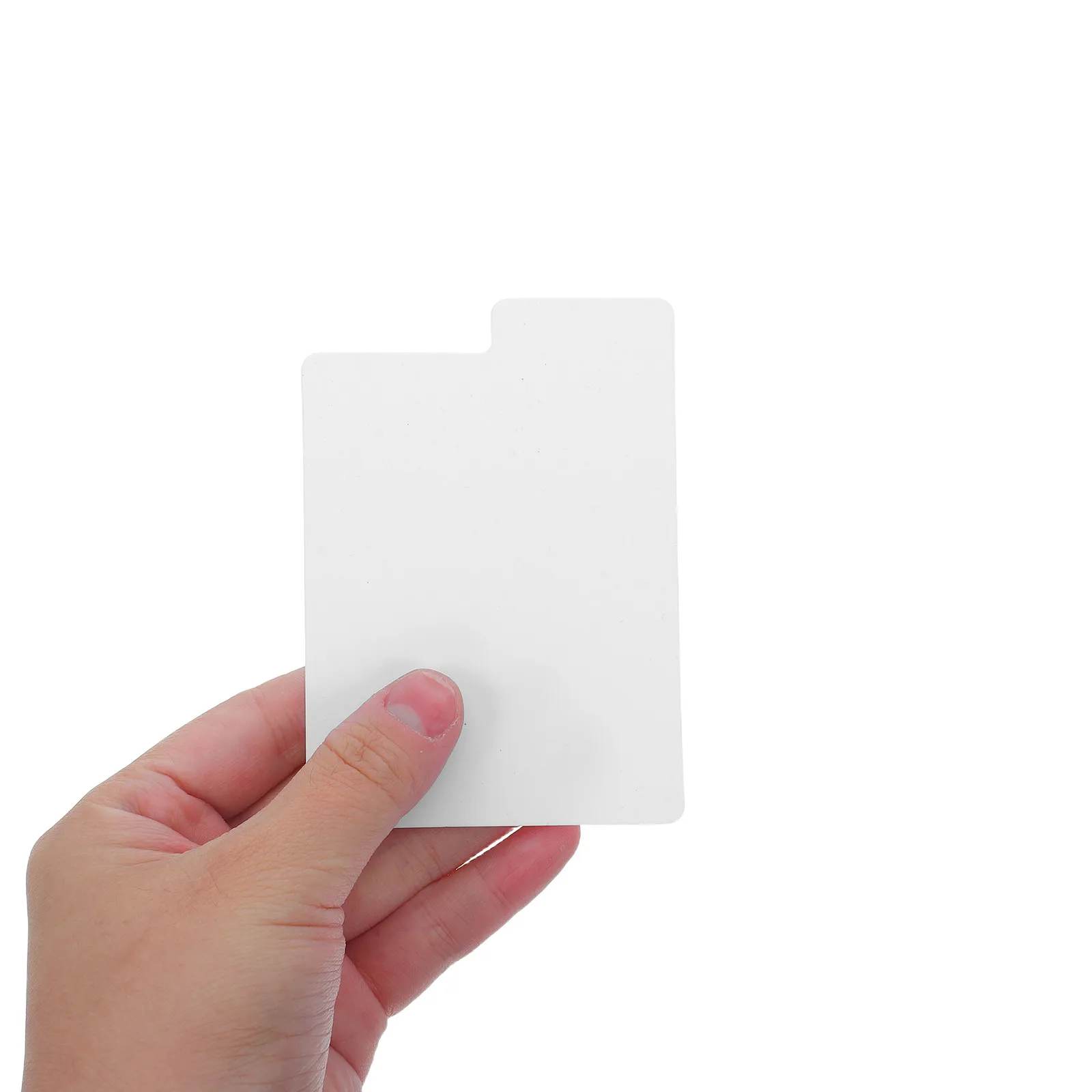 100Pcs Card Dividers White Plastic Easy Organization for Trading Card Storage Boxes Sports Cards Collector Accessories