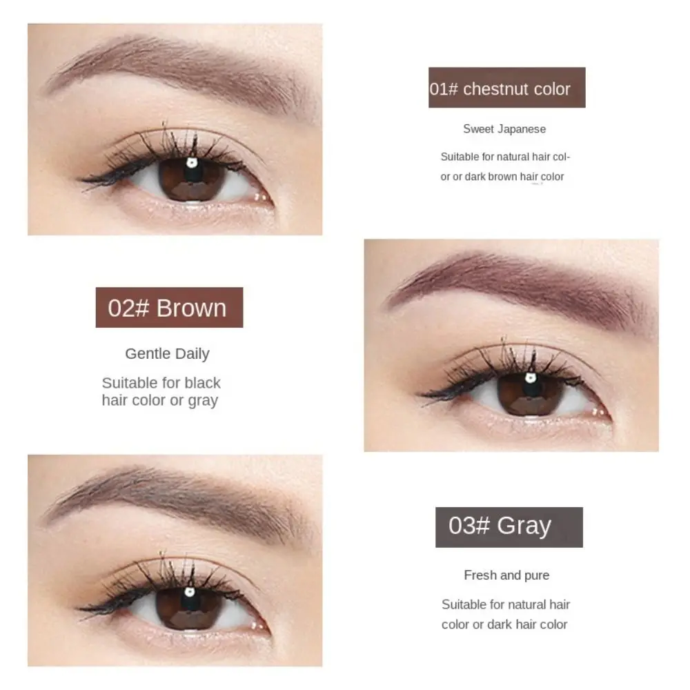 Four Heads Ultra-fine Eyebrow Pencil Liquid Eyebrow Pencil Waterproof Long-Lasting Eyebrow Pencil Eyebrow Makeup Tool