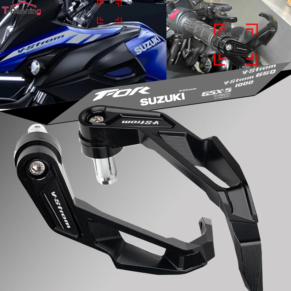 

For Suzuki GSXS 650 750 V-Strom 250 650 1000 GSX150 DCL250 DL1050 Motorcycle Handlebar Grip Guard Brake Clutch Lever Protector