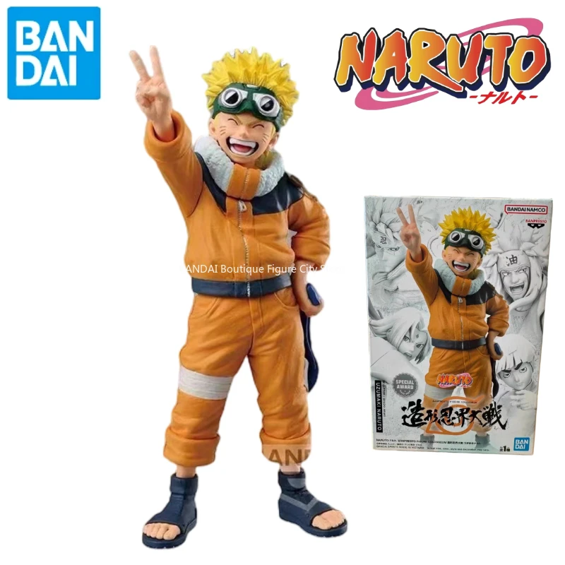 

Brand New Spot Bandai Glasses Factory BANPRESTO FIGURE COLOSSEUM Series Naruto Uzumaki (Youth) Action Figure Model Collection