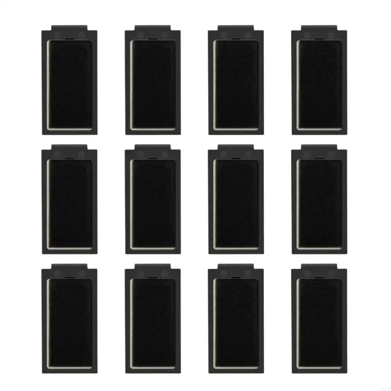 M6CB 6/12PCS مكنسة مكنسة مكنسة التبديل البديل مرشح أداة تنظيف جزء قطع الغيار