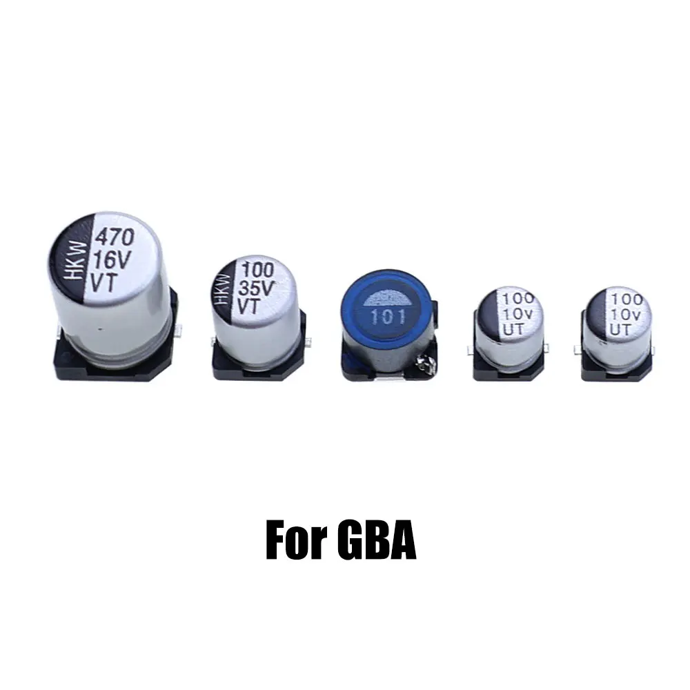 1Set For GBA GBC Mainboard Capacitor & Power Inductor Replacement Parts For Gameboy Color Advance GBA SP GBC GBP - Image 5