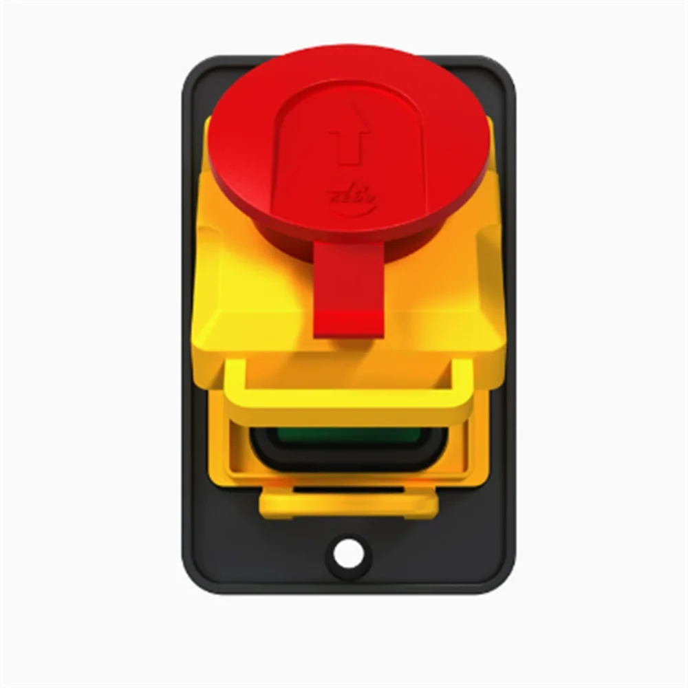 KJD18 400V 15A Safety Emergency Stop Switch for Woodworking Machine Tool - Quick Response Safety Switch