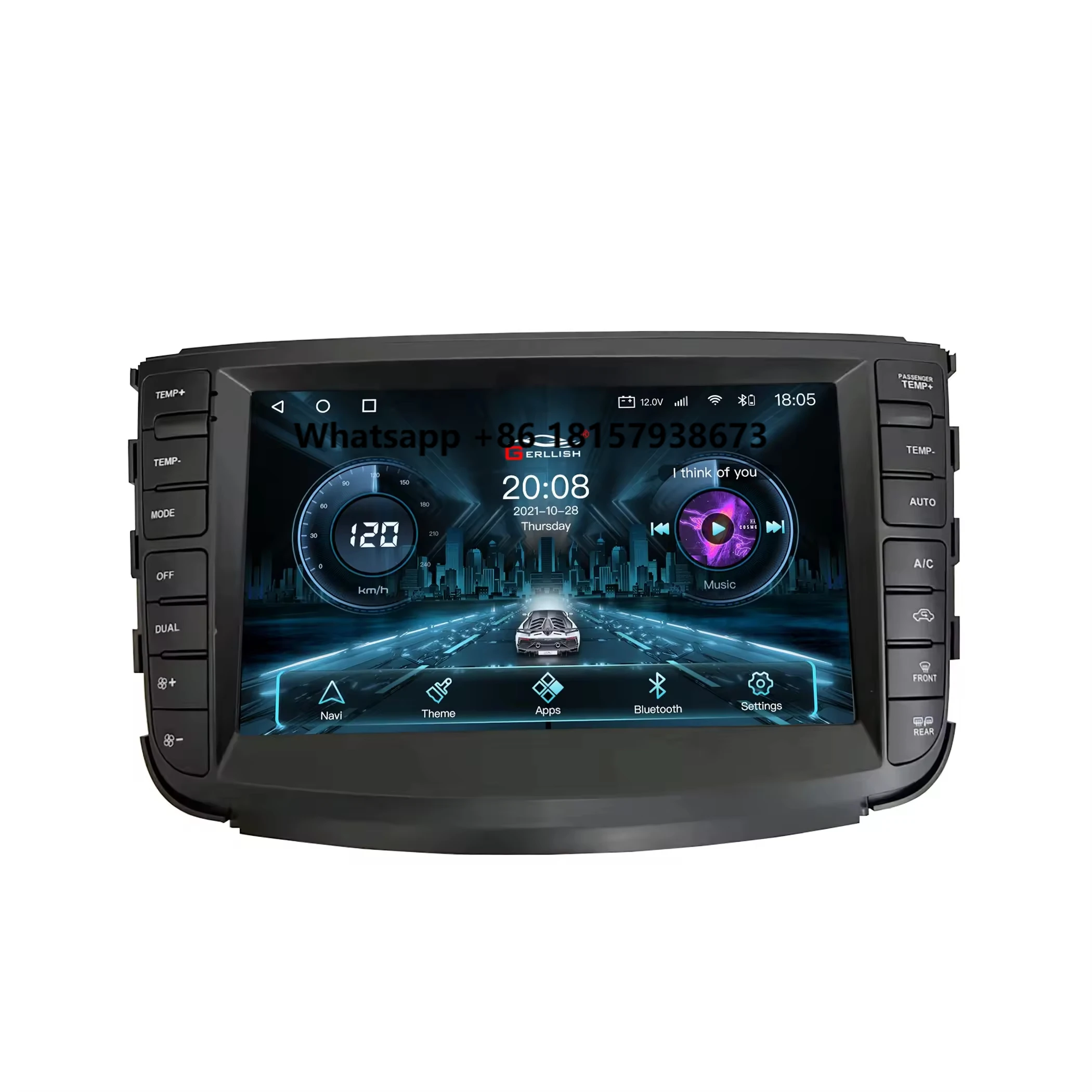 

Android Car Video Player Stereo Auto Acura TL 2004-2008 Multimedia Navigation Global Positioning System Touch Screen