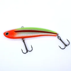AOCLU Sinking VIB Vibration 90mm 29g Fish Shape Hard Bait Lure Bass VMC Hooks Long Distance Casting Ice Super Quality