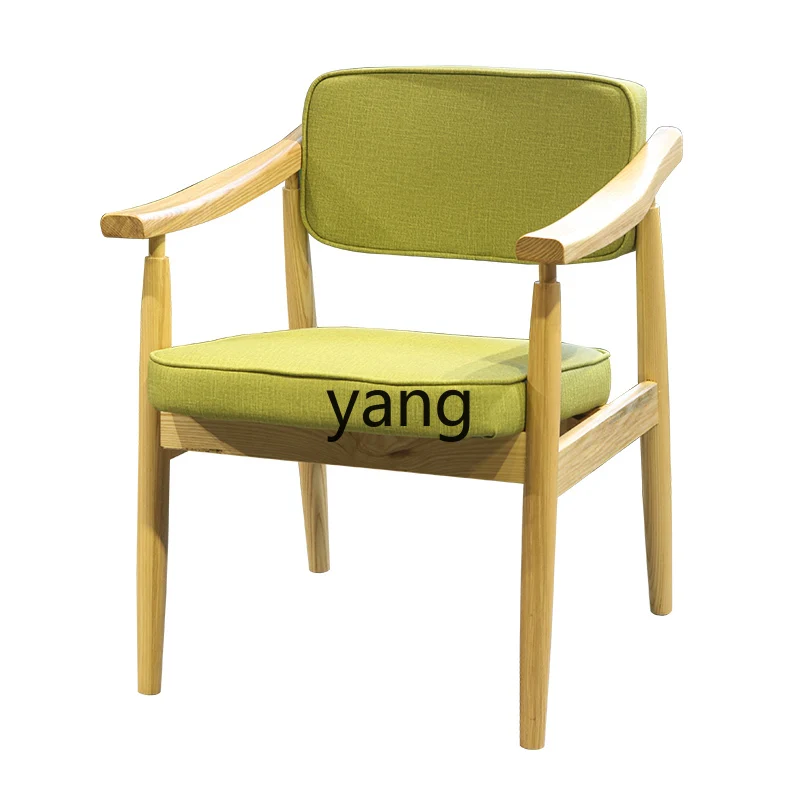 

LMM solid wood, beverage shop, full coffee table and chair combination dining table and chair