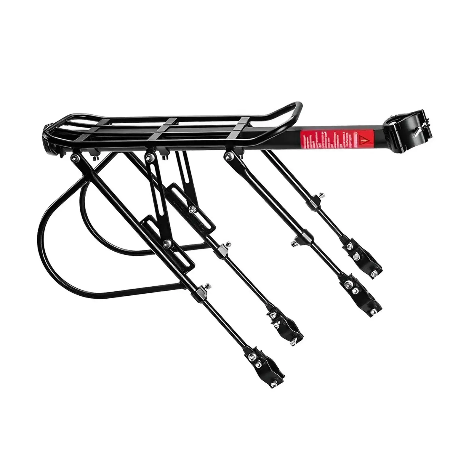 Rear Bike Rack Quick Release Universal 132-242 lbs Load Accessories Adjustable Bike Cargo Rack for Road Bike