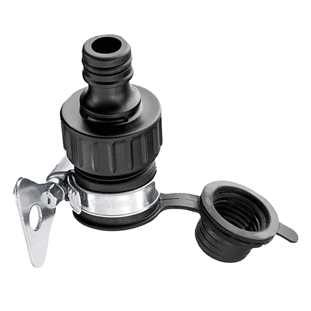 Quick Connect External Tap Adapter For Karcher 2.645-256.0 Black ABS Fitting For 4 5 Inch Water Pipe Garden Car Washing Accessor