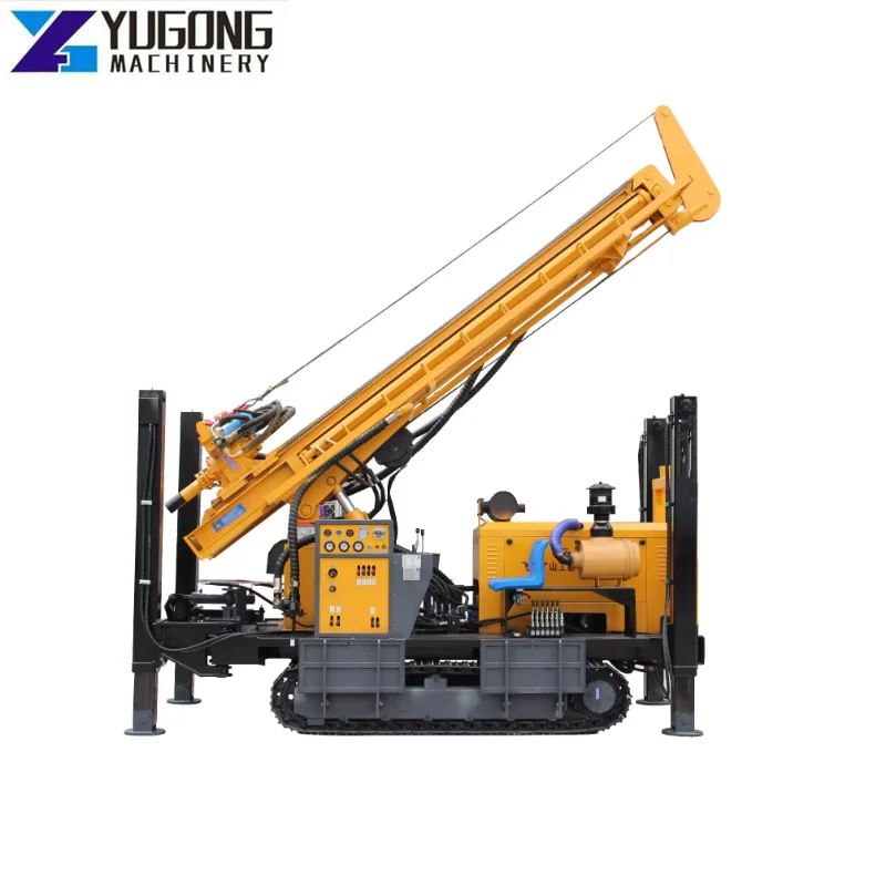 YG Multifunctional Drilling Rig Machine Water Well Till 30M Drilling Rig For Water Well Pertanian Construction Drill Rig Head